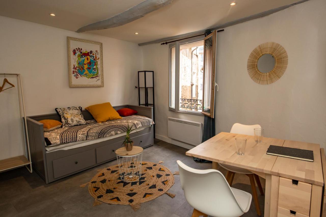 شقة جراس  في Studio Cosy Dans Centre Historique Avec Parking المظهر الخارجي الصورة