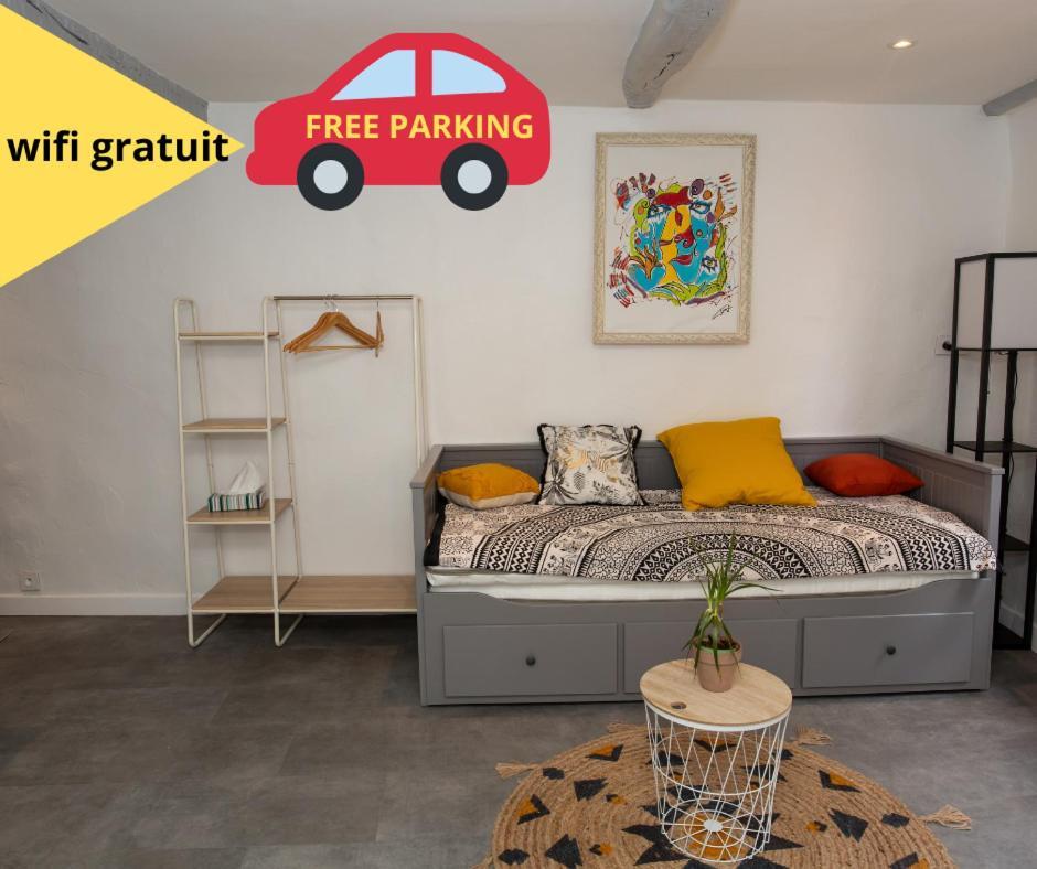شقة جراس  في Studio Cosy Dans Centre Historique Avec Parking المظهر الخارجي الصورة